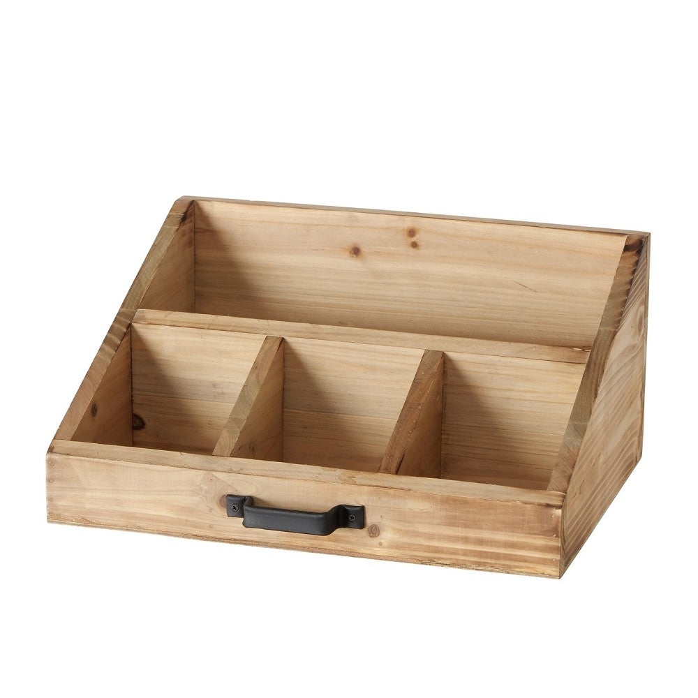 Box Hilke, L 38 cm, B 28 cm, H 18 cm, Farbe natur