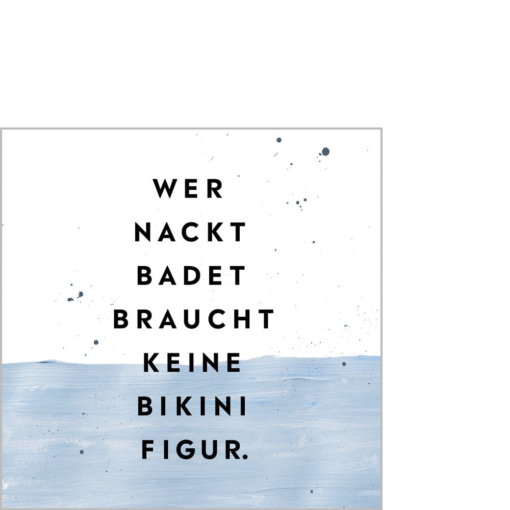 ppd, Bikinifigur Cocktail-Servietten 25x25 cm