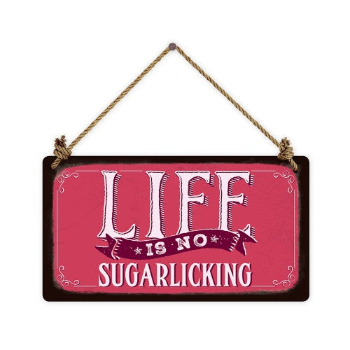 Grafik Werkstatt, Cardboard VintageArt Life is no sugar...