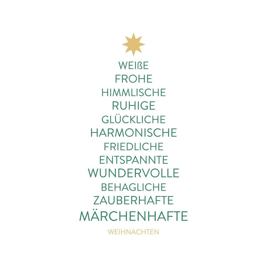 ppd Märchenhafte Weihnachten Servietten 33x33cm, 20 Stück, 3-lagig, chlorfrei gebleicht, märchenhaftes Weihnachtsmotiv