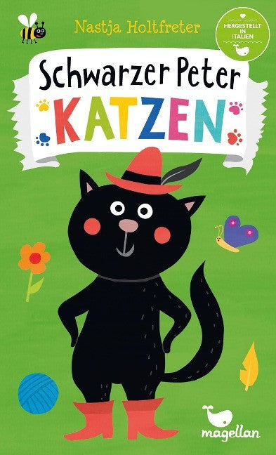 Schwarzer Peter Katzen Kartenspiel Magellan ab 5 Jahren Deutsch ISBN 4280000943750