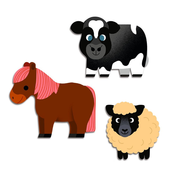 Djeco, Sticker - Tiere vom Bauernhof DJ0056