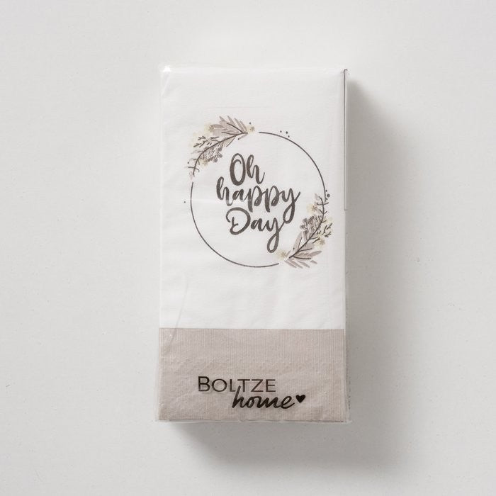 Taschentücher Happyday "Oh happy Day", 10 tlg.