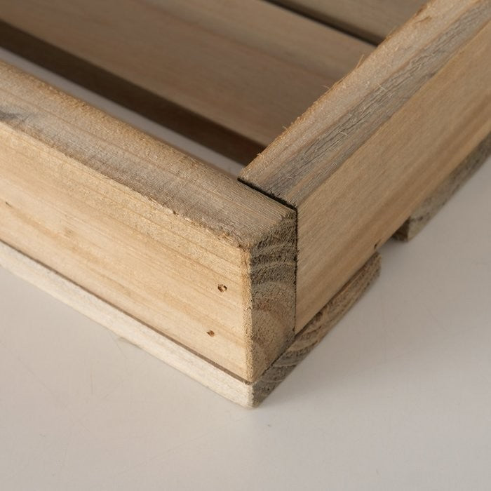 Tablett Ronja, FSC-zertifiziert, 20x20cm, Tablett aus Pappelholz, modern, nachhaltig