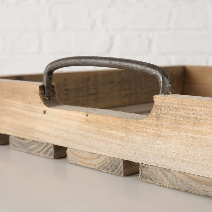 Tablett Ronja, FSC-zertifiziert, 20x20cm, Tablett aus Pappelholz, modern, nachhaltig