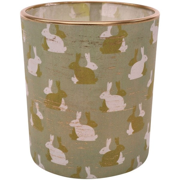 WindLicht PaperArt grün Glas 7x8cm Lichtquelle