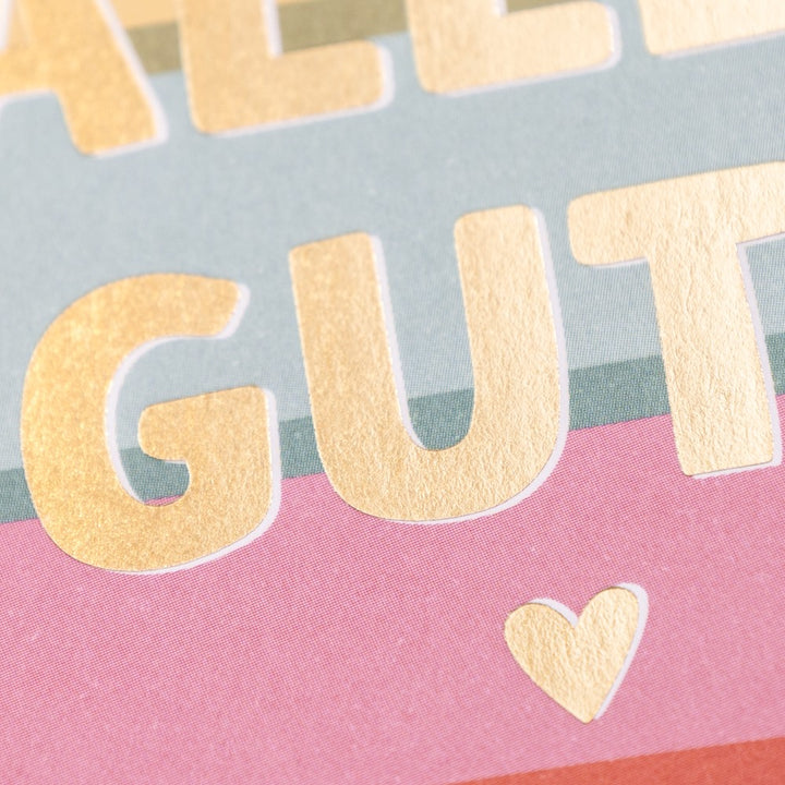 Doppelkarte Alles Gute quadratisch Karte