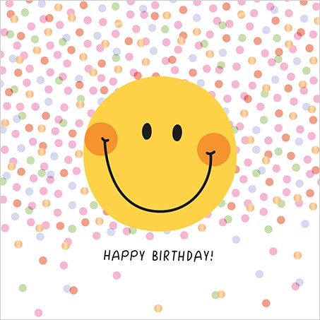 QuadrART Doppelkarte Happy Birthday Geburtstagskarte