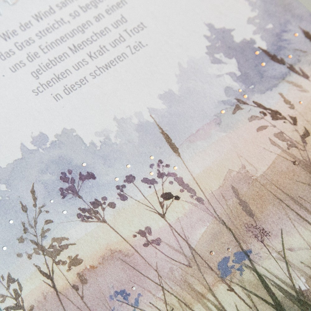 Doppelkarte Trost Classic Line Hochformat