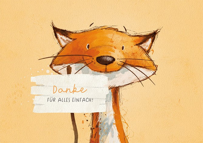 Alltagshelden Doppelkarte Danke Querformat