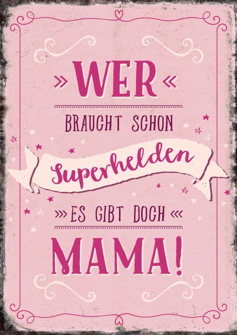 Classic Line Doppelkarte Mama Muttertag