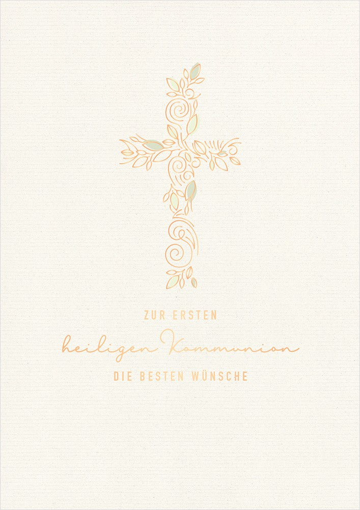 Classic Line Doppelkarte erste heilige Kommunion
