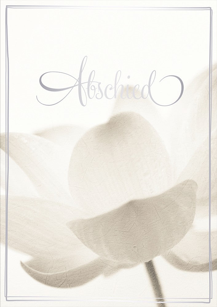 Classic Line Doppelkarte Abschied Anteilnahme