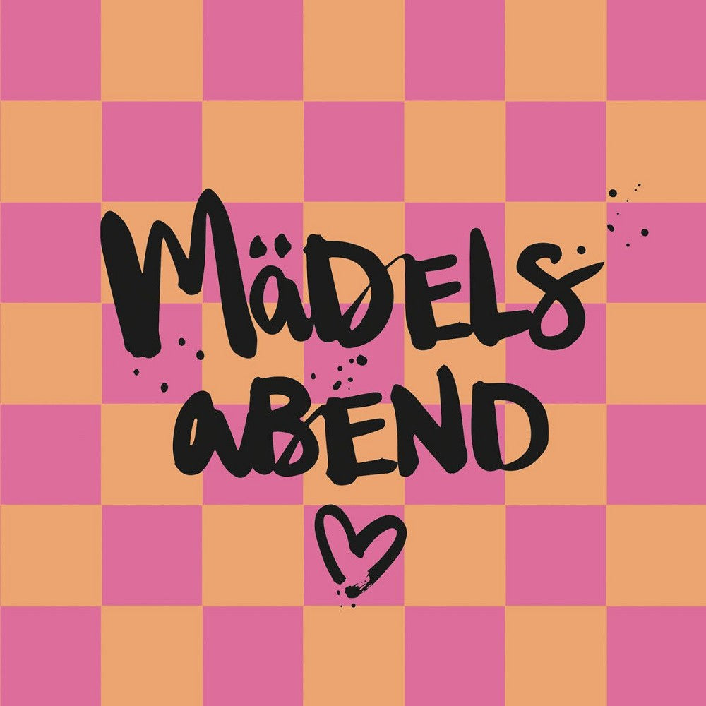 ppd Servietten Formart Mädelsabend 33x33 cm Lunchformat