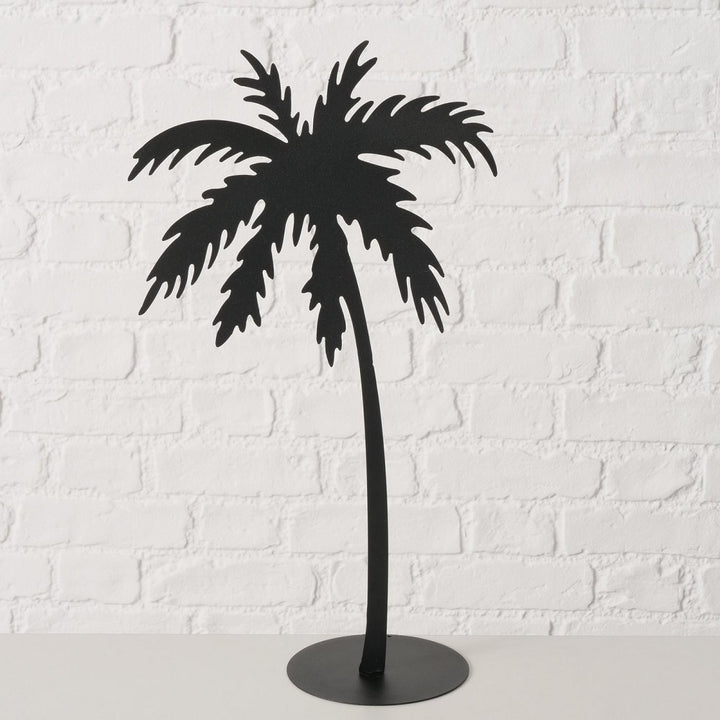 Metall Deko Palme Moloka 45,5 cm Indoor Aufsteller nur Dekozwecke Montage erforderlich