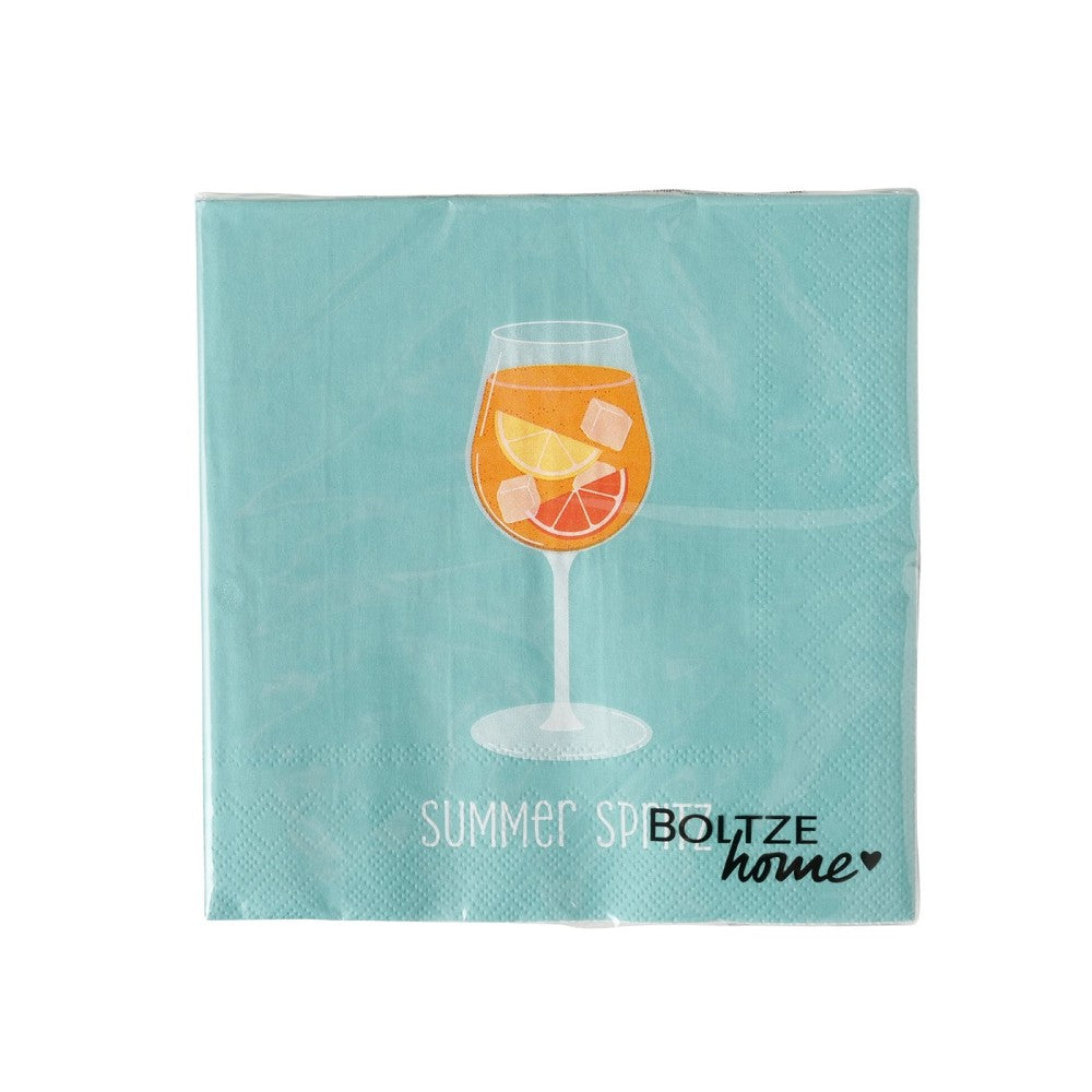 Servietten Summer Spritz Essen und Trinken Motiv Sommer Aperitif pro Bestellung 1 Packung