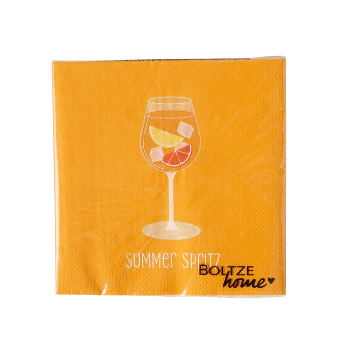 Servietten Summer Spritz Essen und Trinken Motiv Sommer Aperitif pro Bestellung 1 Packung