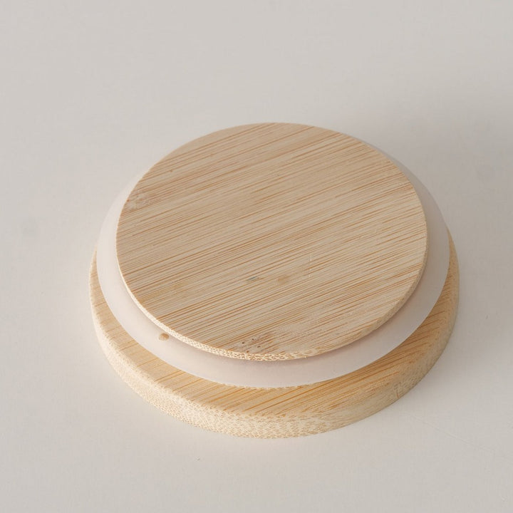 Rundes Vorratsglas Bali kugelförmig 13 cm mit Motivdruck lebensmittelgeeignet nicht spülmaschinengee