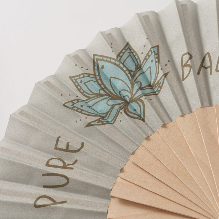 Sommer Fächer Bali 23 cm asiatisch orientalisch Design pro Bestellung 1 Stück leicht handlich