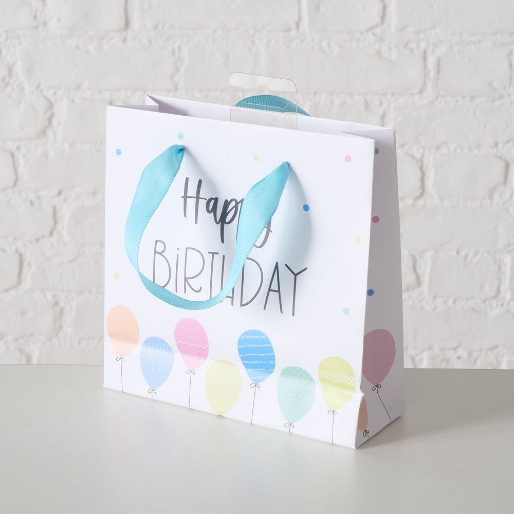 Rechteckige Geschenktasche Happy Birthday für Geburtstagsgeschenke Indoor nicht waschen nicht trockn