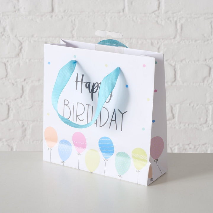 Rechteckige Geschenktasche Happy Birthday für Geburtstagsgeschenke Indoor nicht waschen nicht trockn