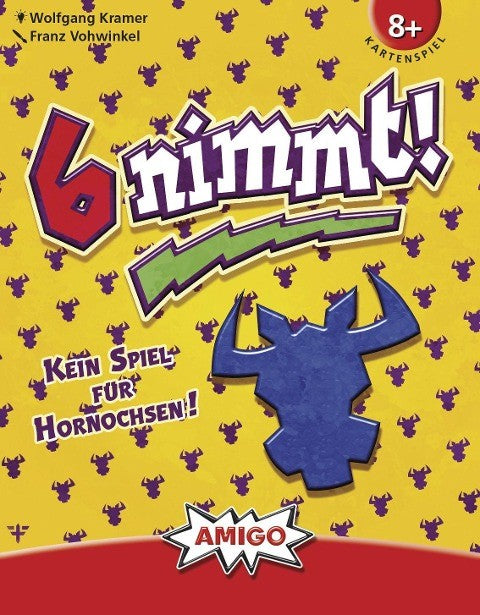 6 nimmt Kartenspiel Amigo für 2 bis 10 Spieler ab 10 Jahren SBN 4007396049107