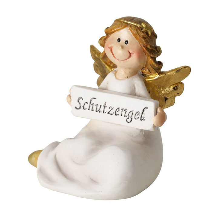 Figur Swontje Kunstharz matt Geschenk Taufe Geburt zart