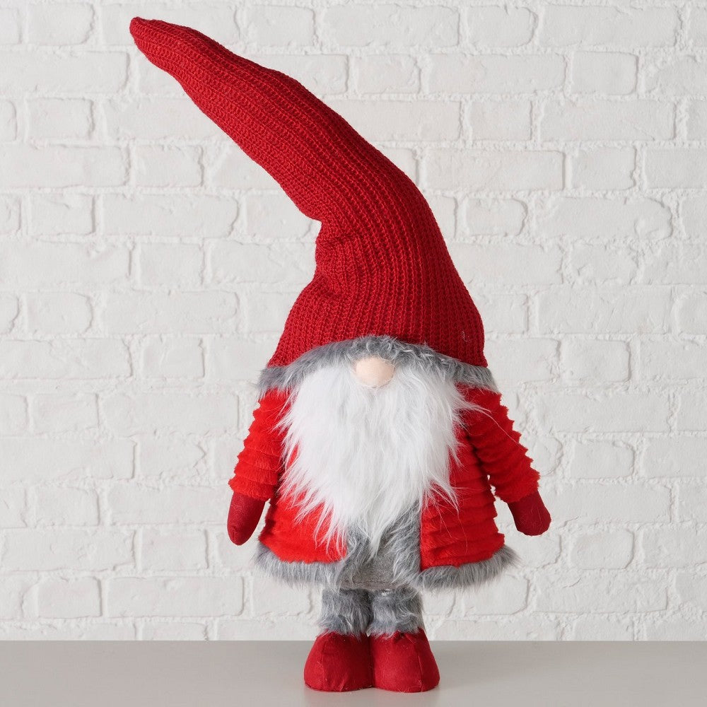 Figur Jamiro Wichtel imposant gemütlich Eisen Beton Polyester