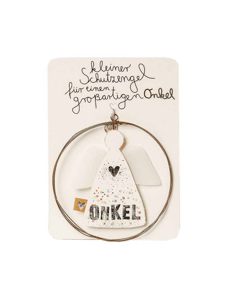 Familienengel Onkel Good old friends filigranes Ornament Schutzengel