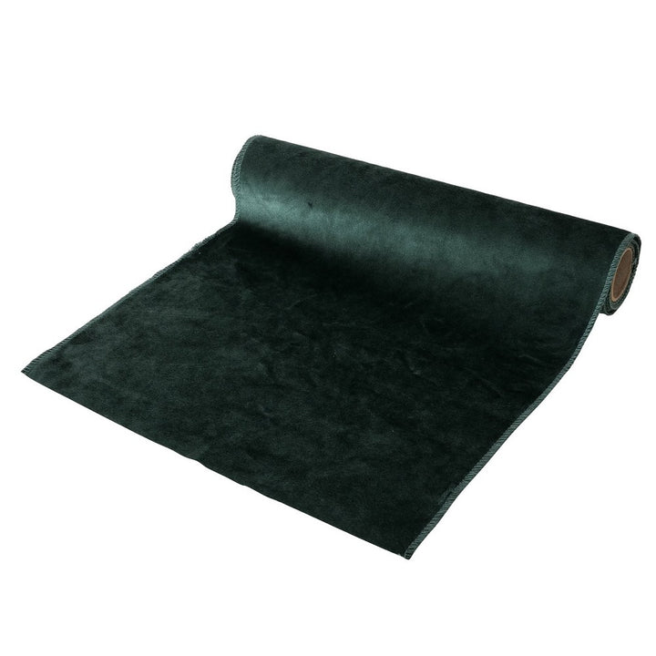Dekostoff Velvet Polyester samtig hochwertig Tischdeko