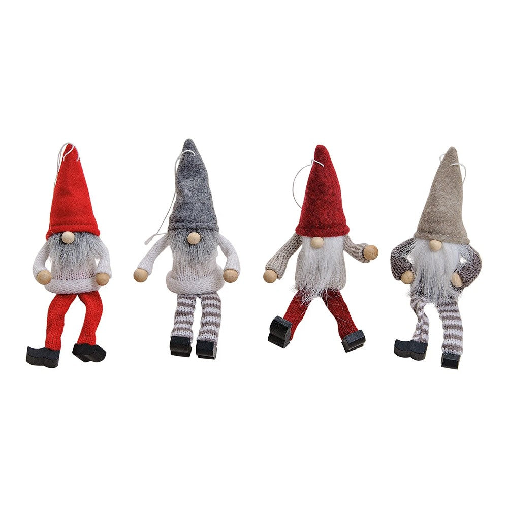 Kantenhocker Nikolaus Filz Holz H 18 cm Weihnachtsdeko charmant