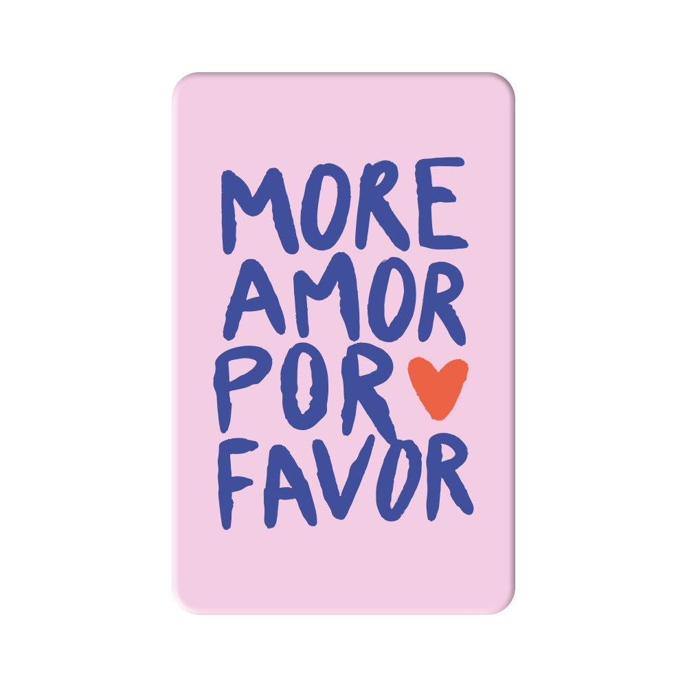 Magnet More Amor Por Favor Grafik Werkstatt Herz