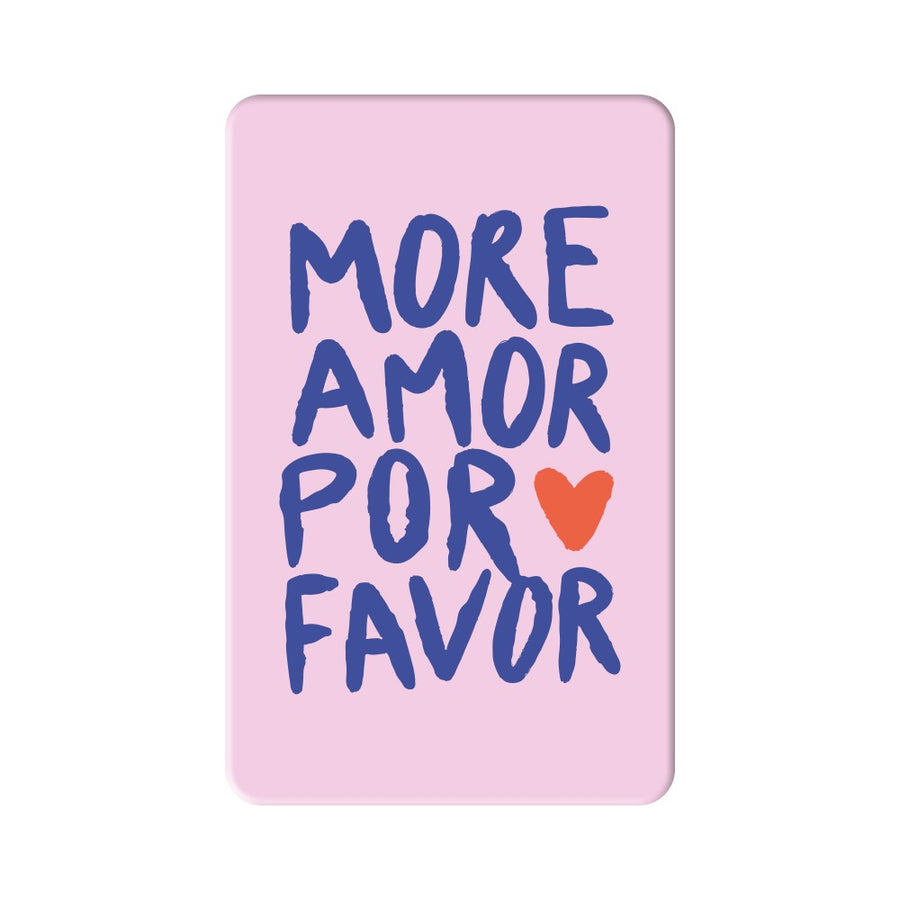Magnet More Amor Por Favor Grafik Werkstatt Herz