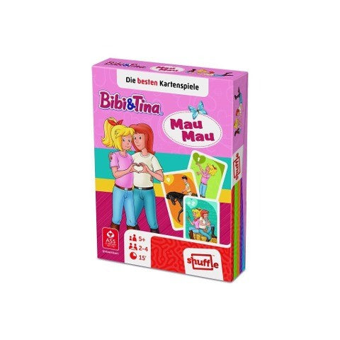 Bibi und Tina Mau Mau Kartenspiel Verpackung
