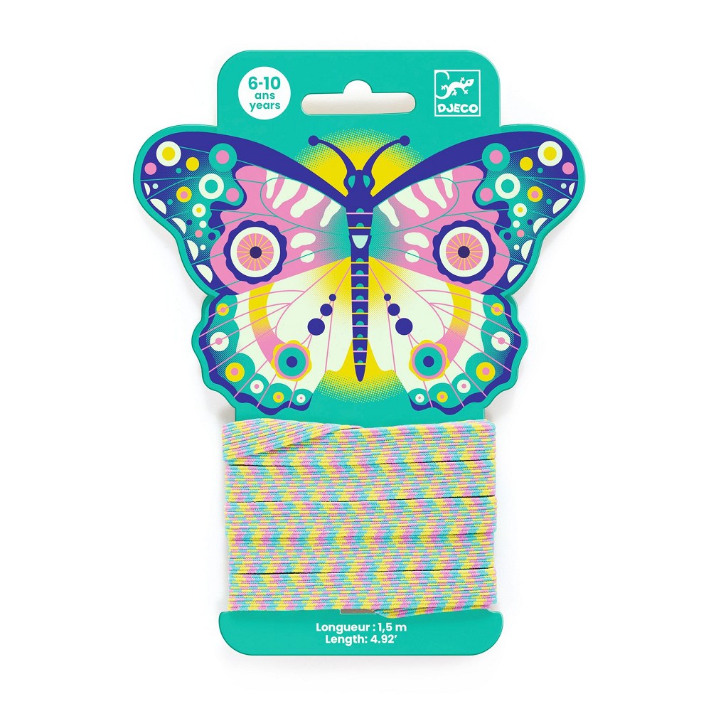 Gummitwist Schmetterling Djeco Gummiband zum Hüpfen