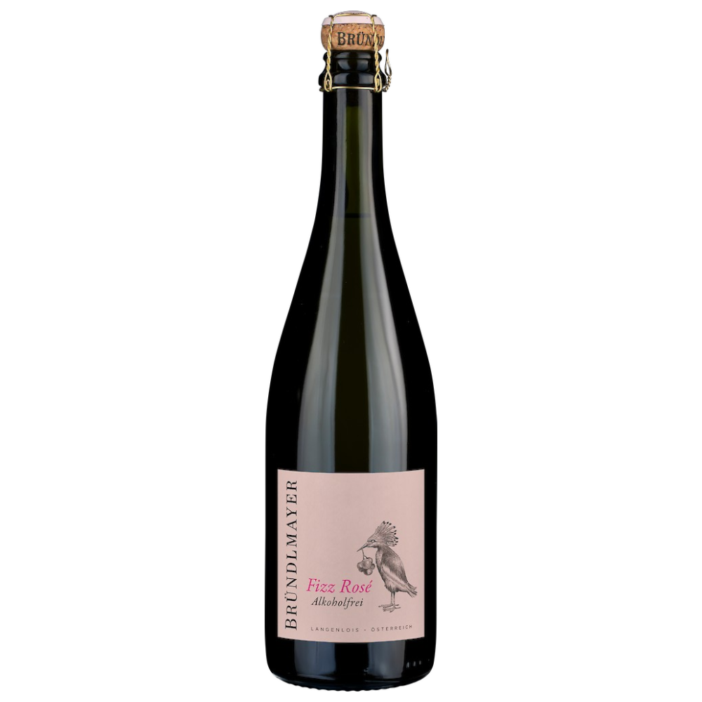 Bründlmayer Fizz Rosé Alkoholfrei – Lachsrosa, Beeren, BIO, prickelnd