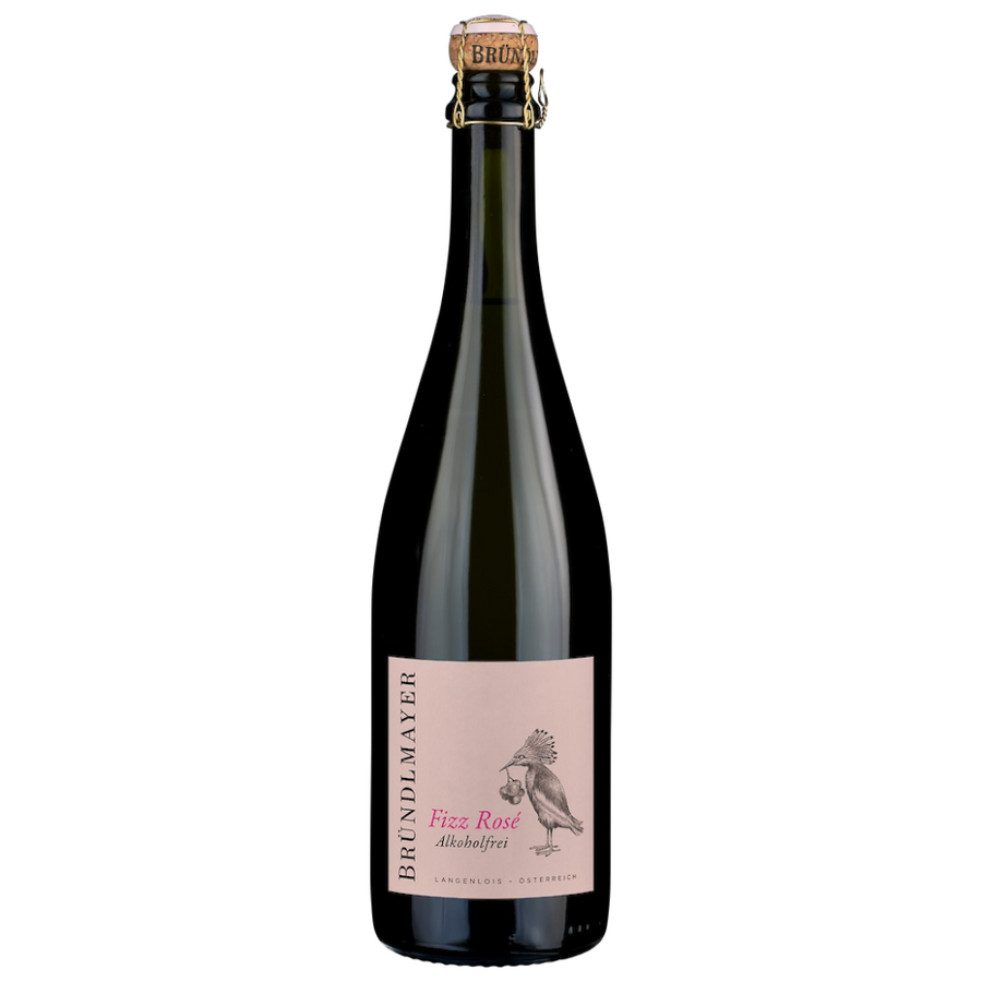 Bründlmayer Fizz Rosé Alkoholfrei – Lachsrosa, Beeren, BIO, prickelnd