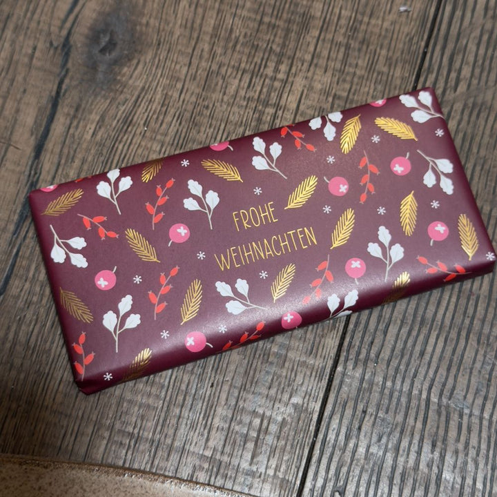 Weihnachtsgeschenk Eierlikör mit Schokolade und Pasta