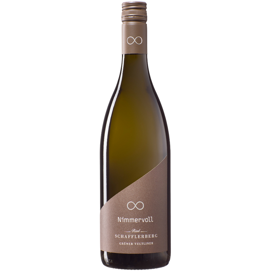 Nimmervoll Grüner Veltliner Schafflerberg Wagram DAC 2024 - österreichischer Weißwein von alten Reben auf mächtigem Lössboden