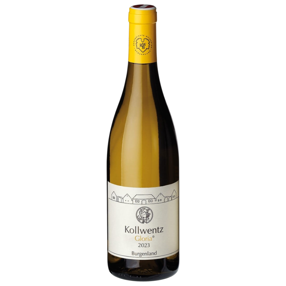 Kollwentz Chardonnay Gloria 2023 – Tropenfrucht, Muschelkalk, Mineralität, Goldgelb