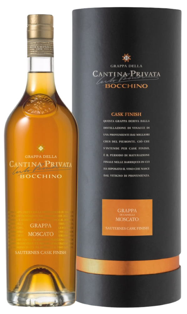 Bocchino, Grappa di Canelli Moscato Cask Finish, 0,7 l
