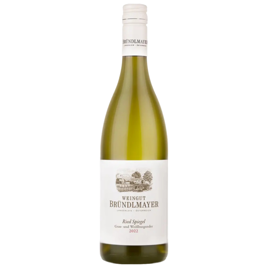 Weingut Bründlmayer Grau und Weissburgunder Ried Langenloiser Spiegel 2022 - österreichische Burgunder-Cuvée aus kalkreichen Lössböden mit römischer Geschichte