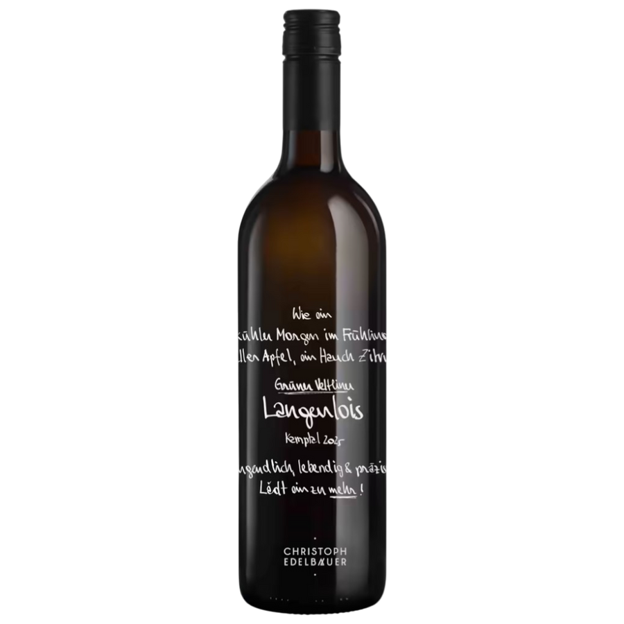 Edelbauer Grüner Veltliner Langenlois Kamptal 2025 – Hellgelb, Apfel, Zitrus, frisch
