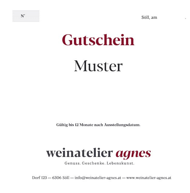 Gutschein 100,00 Euro