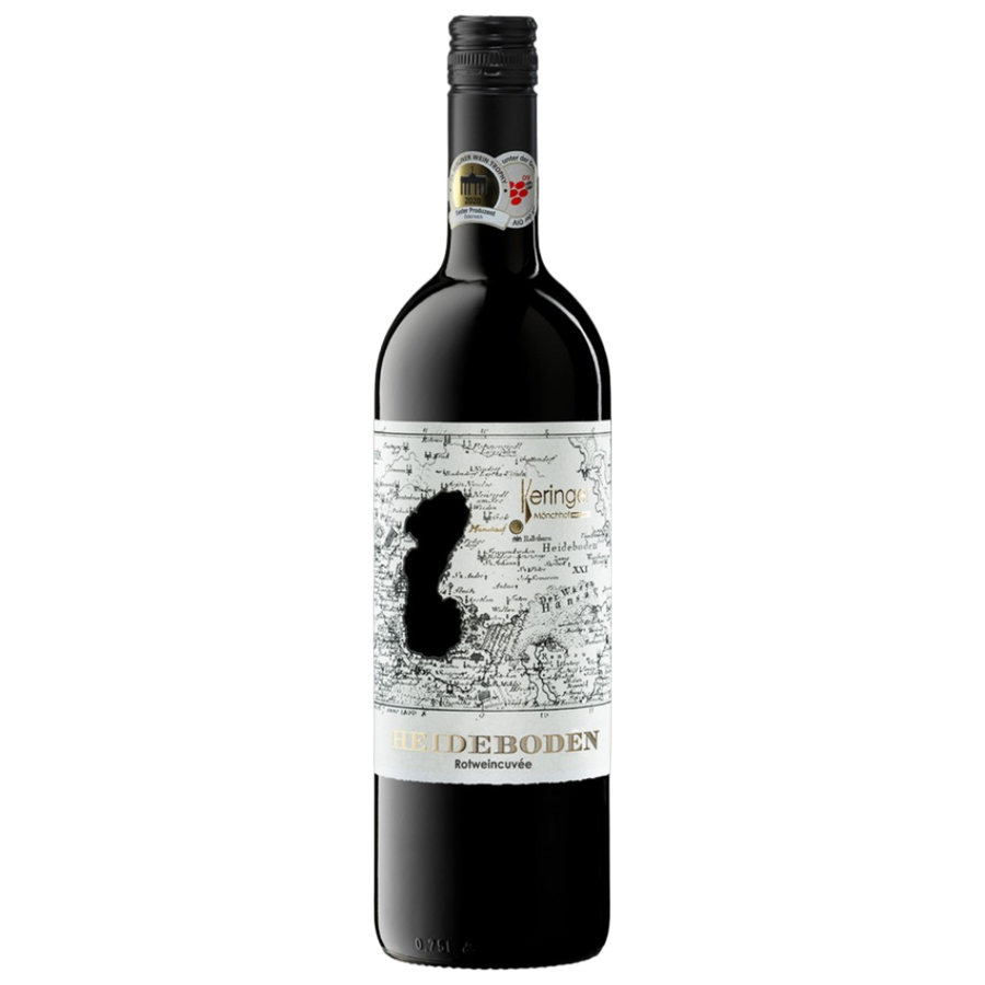 Keringer Heideboden Rotweincuvée 2023 0,75 l Rubingranat Heidelbeere Sauerkirsche