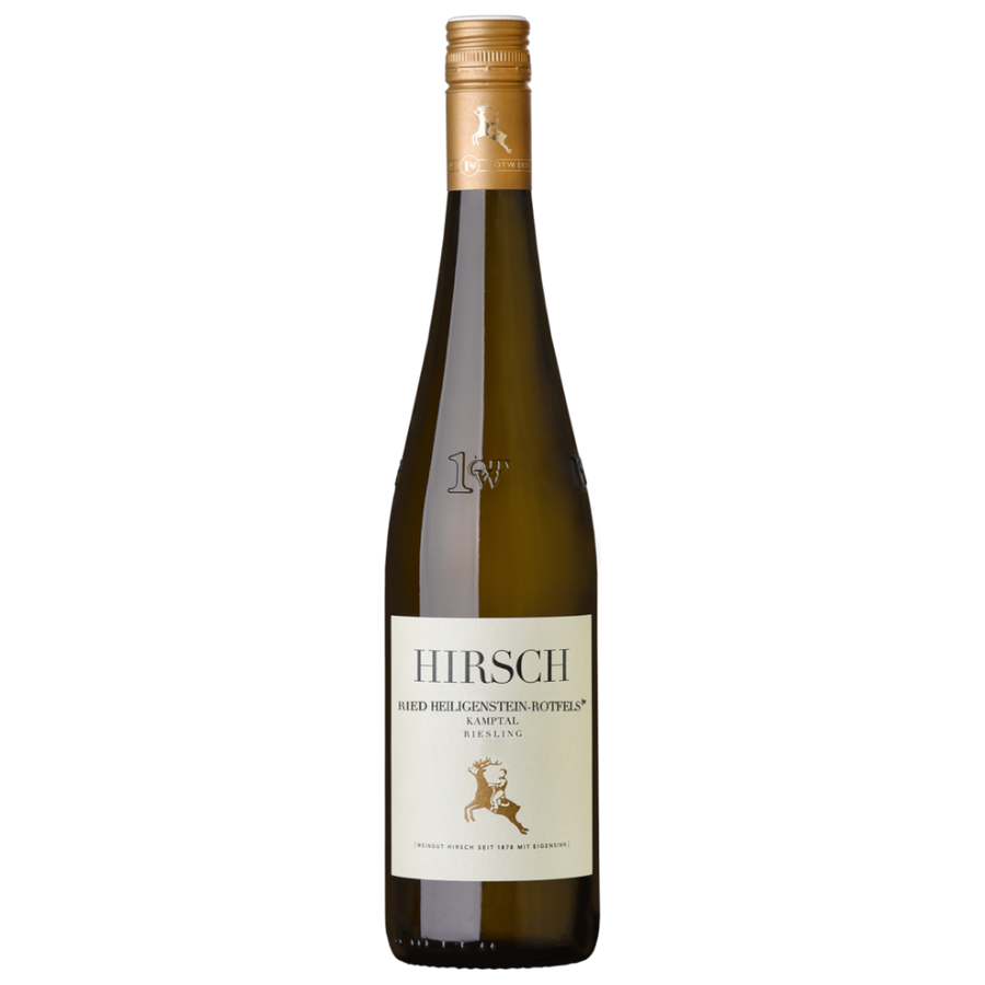 Weingut Hirsch Riesling Zobinger Heiligenstein-Rotfels 1 OTW Kamptal DAC 2022 - österreichischer Riesling von alten Steinterrassen mit rotem Sandstein und Lagerpotenzial über Jahrzehnte