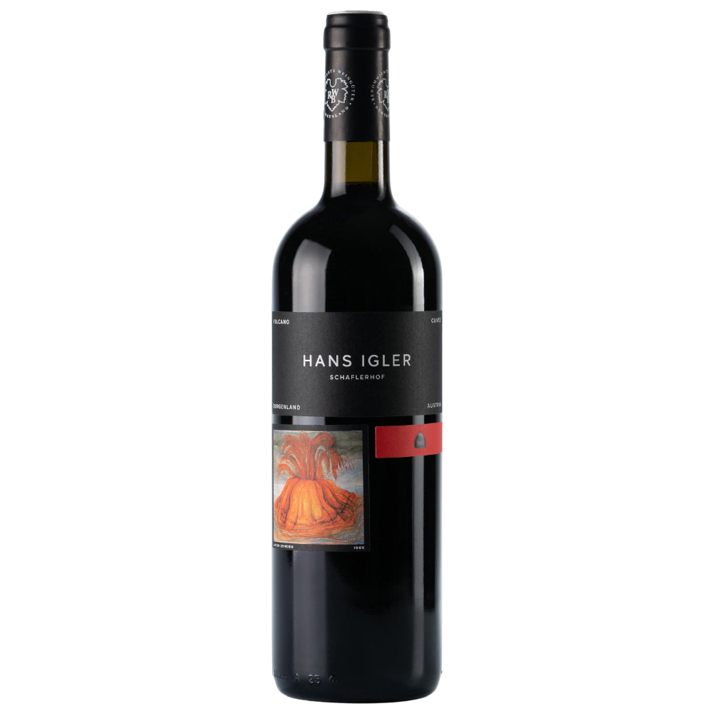 Hans Igler Vulcano 2022 0,75 l Rubingranat Brombeerkonfit Herzkirschen