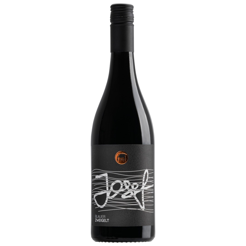Josef Blauer Zweigelt 2024 0,75 l Kirschrot violette Reflexe Beerenfrucht frische Säure