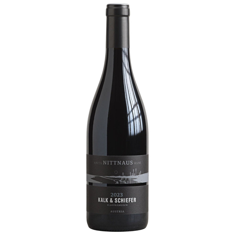 Nittnaus Blaufränkisch Kalk Schiefer 2023 0,75 l Rubinrot Cassis Lakritze Ribisel