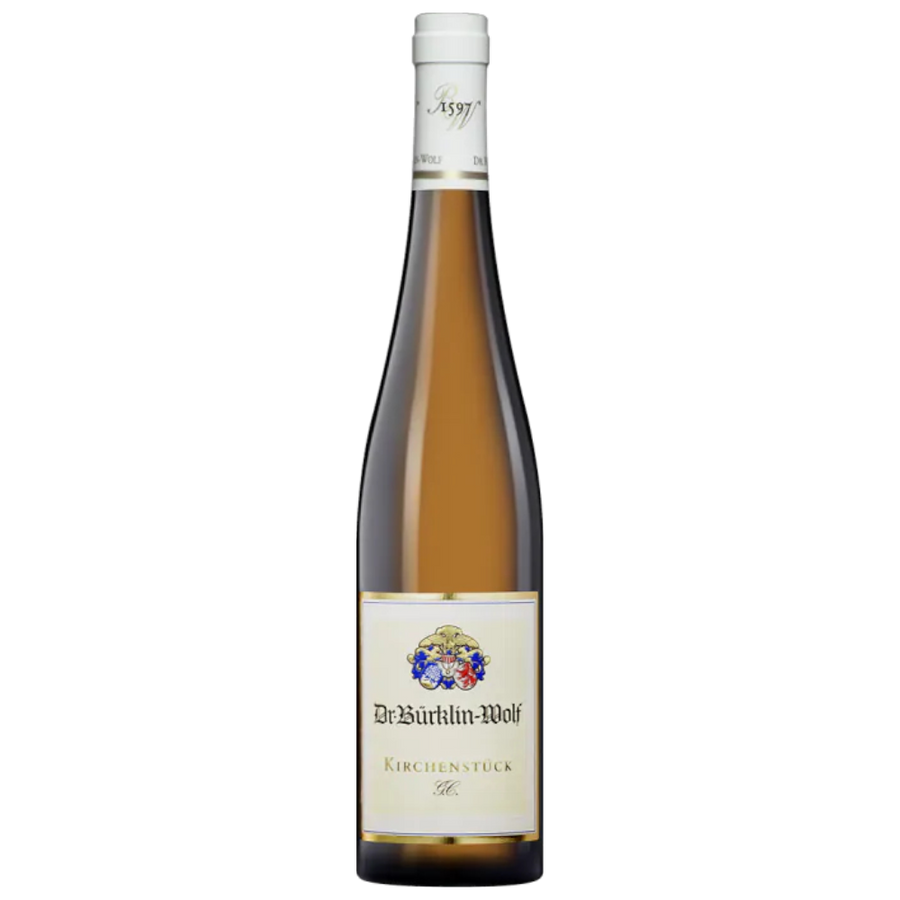 Weingut Dr Burklin-Wolf Riesling Forster Kirchenstuck GC 2022 - deutscher Premium-Riesling aus historischer Grosse Lage mit vulkanischem Basaltgestein